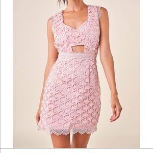 NWT: SugarLips Aperol Sunset Cut Out Mini Dress Size: Medium